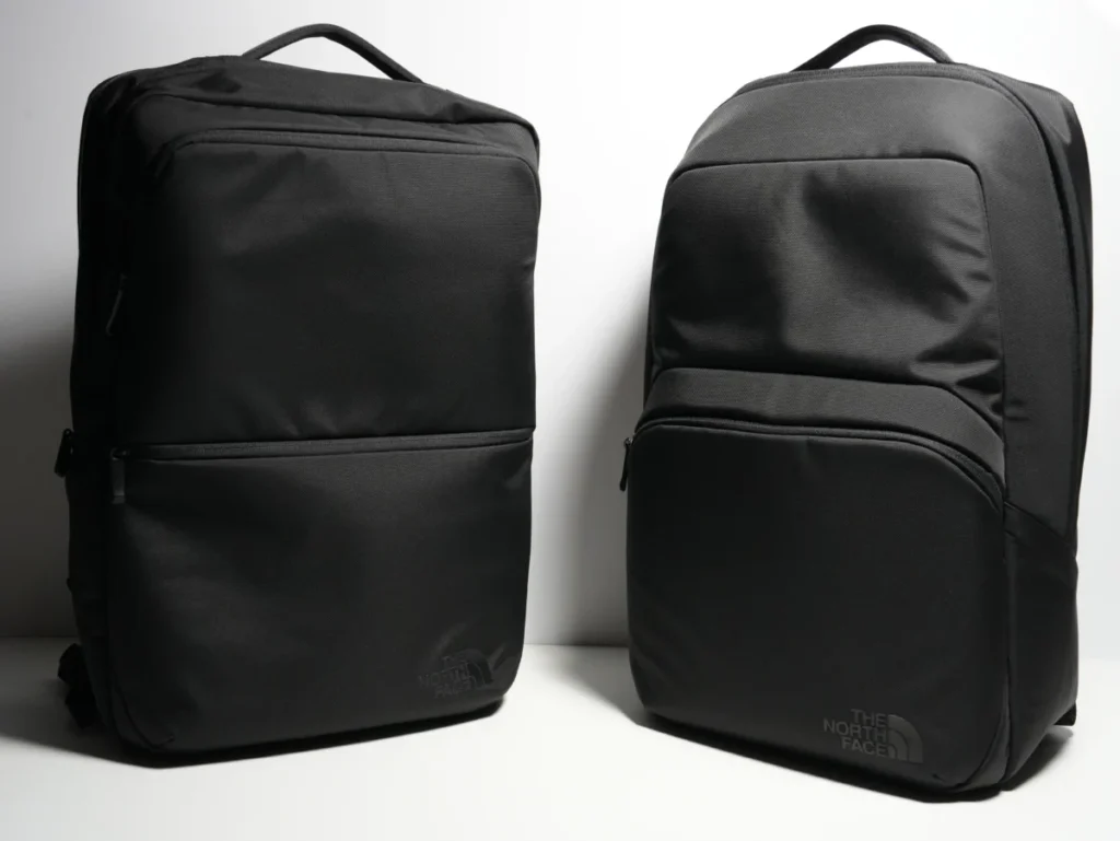 The North Faceのシャトルデイパックとシャトルライト